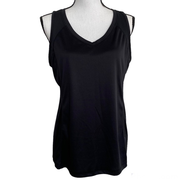Tek Gear Dry Tek Black Workout Tank Size Large - Picture 1 of 8